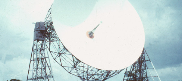 When was the Lovell Telescope at Jodrell Bank first switched on?